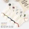 Nuevos Calcetines Cortos de Primavera y Verano Ins Blancos de Moda para Hombres y Mujeres Calcetines Deportivos Simples Estilo Hong Kong de Malla Transpirable Tipo Barco para Primavera y Verano