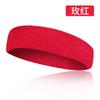 Turban esportivo antitranspirante transpirável transfronteiriço faixa de cabeça antiperspirante toalha de yoga fitness corrida faixa de cabelo estilo masculino e feminino para basquete badminton