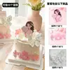 Decoración para pastel Día de las Madres 2026 Acrílico con estampado MOM Topper cheongsam mamá ramo tarjeta Insert para hornear