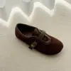 Sapatos Femininos Casuais Versáteis Retro Estilo Coreano Modelo Novo Primavera Cedo 2026 Sapatos Femininos Super Estilosos Tendência Leves e Confortáveis