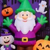 Nuevos accesorios de diseño de lugar de Halloween para exteriores, decoración de patio, modelo de aire inflable de calabaza, fantasma, globo de fantasma
