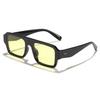 Gafas de Sol Cuadradas Retro Nuevas Transfronterizas Lluvia Estilo Callejero Europeo y Americano Estilo Pasarela Moda Ins Gafas de Sol para Sombrilla al Aire Libre