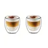 Empaque de seguridad transfronterizo paquete múltiple taza de vidrio doble taza para beber café taza de huevo transfronterizo explosiones algodón perlado
