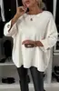 2026 Otoño Transfronterizo Europeo y Americano Nuevo Top Casual Versátil de Cuello Redondo para Mujer