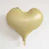 Novos Balões de Filme de Alumínio Coração Macaron de 20 polegadas para Véspera de Ano Novo Balões Flutuantes Decoração de Cena de Festa de Aniversário Arranjo