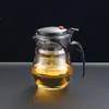 Bule de Chá Pequeno de Tangerina Verde Atacado, Bule de Chá de Vidro Resistente a Altas Temperaturas, Conjunto de Chá com Separação de Chá e Água, Chá Pu'Er