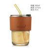 Copo de Bambu DIY Mais Vendido Copo de Água de Vidro para Mulheres, Copo com Canudo de Alto Valor, Xícara de Café, Copo de Vidro