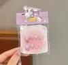 Nuevas Pegatinas para Uñas de Dibujos Animados de Kuromi para Bebés, Linda Decoración de Uñas Impermeable para Niñas Pequeñas, Pegatinas para Uñas para Niñas