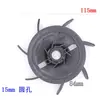 Monofásico Aspa de Ventilador Plástico Motor Bomba de Agua Grúa Agujero D Impulsor AO YL Agujero 14 15/18/20 Agujero Redondo Disco Grande 220v