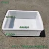 Caixa de rotatividade com dreno inferior com válvula de drenagem Caixa de rotatividade para tartaruga drenável Tanque de tartaruga Tanque de peixe inferior