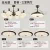 Lustre de sala de estar vintage estilo francês, novo modelo 2026, luminária principal de luxo leve de alta qualidade em formato de caqui, retrô americano para o hall