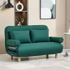 Sofá-cama dobrável, de dupla finalidade, multifuncional, adequado para ocupação individual ou dupla, ideal para apartamentos pequenos ou imóveis de aluguel, couro resistente a arranhões de gato, oferta especial, design moderno