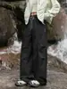 Pantalones de Senderismo 3 en 1 con Forro Desmontable para Hombres y Mujeres, Invierno Exterior Cálidos y a Prueba de Frío con Forro Polar, Pantalones Sueltos de Paracaidista
