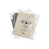 Bolsa de embalaje FBA etiqueta de advertencia de PE bolsa de vacío Amazon hueso doble chaleco de compresión para ropa toalla de baño bolsa con cremallera para ropa