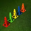 Entrenamiento de Fútbol Cortavientos Logo Corte de Barril Cono de Obstáculo para Carretera Cono Triangular Color y Logo Personalizables