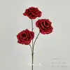 Casamento Estilo Chinês Estilo Vermelho Decoração de Guia de Estrada Arranjo de Flores Artificiais Flor de Teto Cerimônia de Noivado Arranjo de Banquete Arte com Flores Artificiais de Casamento