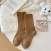 Nuevos Calcetines para Mujer con Felpa de Rizo, Calcetines Gruesos de Toalla para Invierno, Calcetines Versátiles, Calcetines Cálidos de Algodón, Calcetines de Media Pantorrilla para Invierno