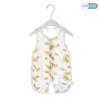 Mono de bebé de verano, pipa fina, chaleco de bebé, ropa de escalada de algodón sin mangas, ropa de bebé recién nacido
