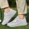 Zapatos de Golf para Hombre y Mujer Pareja Cómodos Impermeables Antideslizantes Resistentes al Desgaste Tenis Casuales Hombre y Mujer Tenis Profesionales para Exteriores