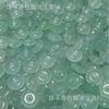 Colgante con hebilla de seguridad de semilla de hielo, colgante con hebilla de seguridad de hielo verde Bashan congelado, 18 mm, accesorios hechos a mano, joyería al por mayor