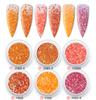 Brillantina de uñas + cebolla + lentejuelas de uñas mixtas DIY para usar uñas transfronterizas belleza de uñas flujo cáñamo epoxi traje