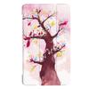 Funda de Cuero para acer b1-790 para Tableta acer B1-790 Funda Protectora Plegable en Tres Partes Trasera Pintada con Dibujos Animados