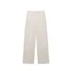 Comercio Exterior Transfronterizo 2025 Verano Nuevo Elegante Adelgazante Fragancia Pequeña Francés Top de Manga Corta + Traje de Pantalón Recto para Mujer