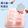 Molde de Gelo de Silicone de Grau Alimentício Formato Urso Cyber Celebridade Artefato de Gelo Congelado Gelo de Hóquei Gelo Congelado Caixa de Gelo Silicone Criativo Whisky