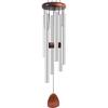 Explosiones transfronterizas carillón de viento de metal clásico retro de seis tubos alto sentido tubo de aluminio metal decoración colgante decoración del hogar carillón de viento