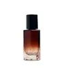 Fabricante Original Botella Hexagonal de 30ml para Base Líquida Loción Cosmética Transparente de Vidrio Botella con Dispensador Venta al por Mayor