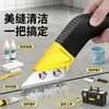 Raspador de juntas de azulejos, cuchillo limpiador de juntas, cuchillo removedor de cemento de juntas de baldosas de piso, herramientas de construcción para albañiles
