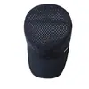 Sombrero de Verano para Hombre de Secado Rápido con Copa Plana, Sombrero de Sol para Exteriores con Protección Solar, Gorra de Béisbol Perforada Simple y Transpirable para Mujer