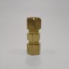 Unión de férula de cobre 9.52mm unión para tubo de cobre tipo férula de latón pulverización de alta presión textil eliminación de polvo refrigeración desinfección