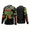 2026 Novo Modelo Respirável Roupa para Ciclismo Downhill Thor Masculina Manga Longa Outdoor Mountain Bike Moto Off-Road Roupas de Equitação
