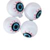 Luces de Cadena LED de Terror para Halloween Ojo de Buey Calabaza Fantasma Festival Linterna de Pascua Accesorios Colgante Enchufable Venta Directa de Fábrica