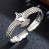 Deseo Pulsera de Águila Abierta de Venta Caliente Pulsera Simple de Pluma de Águila para Fashionistas Pulsera de Animal Takahashi
