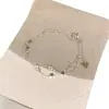 Pulsera de Bolas Pequeñas y Estrellas Doble Capa Mate para Mujer, Súper Brillante, Diseño de Nicho, de Alta Gama y Exquisita, Joyería de Regalo para Mejores Amigas