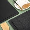 Almohadilla de fieltro transfronteriza, tapete de fieltro para mesa de comedor, tapete aislante para freidora de aire, tapete protector para horno de encimera