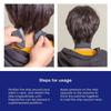 Suministros de barbería transfronterizos papel para el cuello desechable antipelo roto papel para el cuello para teñir el cabello impermeable herramienta para teñido en caliente papel para el cuello