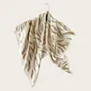 Bufanda de seda con estampado de cebra europeo y americano, bufanda de sarga de 90 cm, bufanda de moda y elegante, pañuelo para la cabeza con protección solar, chal para mujer, venta al por mayor transfronteriza
