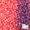 Cuentas que Cambian de Color UV de 10 mm Cuentas que Cambian de Color de Resina con Purpurina Cuentas Sueltas de Sirena Cuentas Redondas Accesorios para Manualidades Cuentas