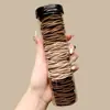 Faixa de cabelo de elástico infantil para menina, anel de cabelo elástico alto, acessórios de cabelo para meninas, não machuca o cabelo, corda de cabelo fofa, adorno de cabeça