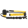 Furadeira Hidráulica Manual SYK-8A/8B/15 Chapa de Aço Chapa Metálica Aço Inoxidável 16-114 Bandeja de Cabos Chapa de Estanho