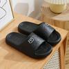 Sandalias y zapatillas nuevas de verano para amantes de las mujeres, zapatillas de baño antideslizantes con suela gruesa de dibujos animados, zapatillas de baño de verano para hombres, venta al por mayor
