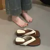 Chanclas de Playa para Mujer Verano Celebridad de Internet 2025 Moda Casual Antideslizantes para Exterior Estilo Coreano de Dedo Sandalias de Vacaciones Modernas