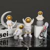 Modelo de astronauta astronauta, juguete de mano, adornos para coche, muñeca, decoración para el hogar, regalo de cumpleaños