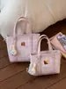 Bolsas Retrô Transfronteiriças, Bolsas Tote Coreanas de Nicho para Mulheres, Novos Modelos Transfronteiriços, Bolsas de Ombro Simples Casuais de Grande Capacidade para o Dia a Dia