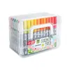 Marcadores Acrílicos de Punta Suave de Tinta Líquida para Estudiantes de Primaria, Impermeables, No Corren y Se Pueden Superponer, Adecuados para Niños