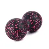 Pelota de maní EVA doble pelota fascial unida masaje relajar músculos yoga Meridiano plantar muñeca espalda pelota fascial