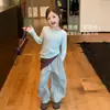 26 Top Casual de Moda Cómodo Multicolor de Dibujos Animados para Niñas de Otoño Estilo Simple para Niños Ropa Linda para Niños Camiseta de Manga Larga